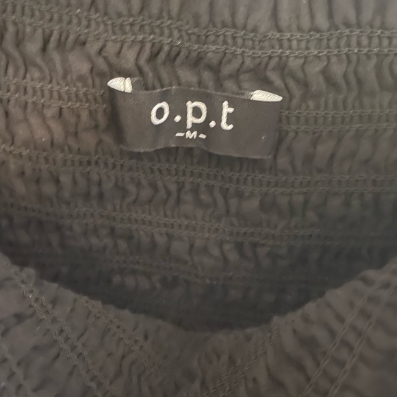 O.P.T black midi spaghetti strap dress - Picture 2 of 4